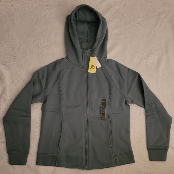 Women's fleece jacket hoodie - Picture 2 of 9
